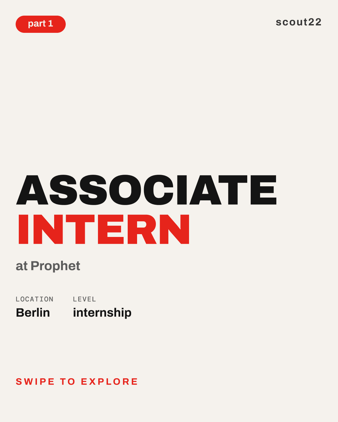 Associate Intern at Prophet