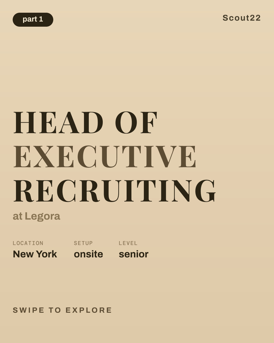 Head of Executive Recruiting at Legora