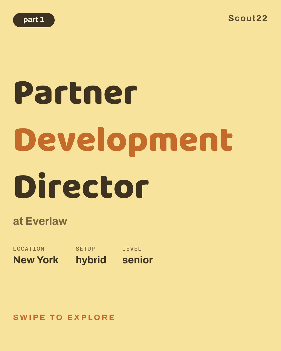 Partner Development Director at Everlaw