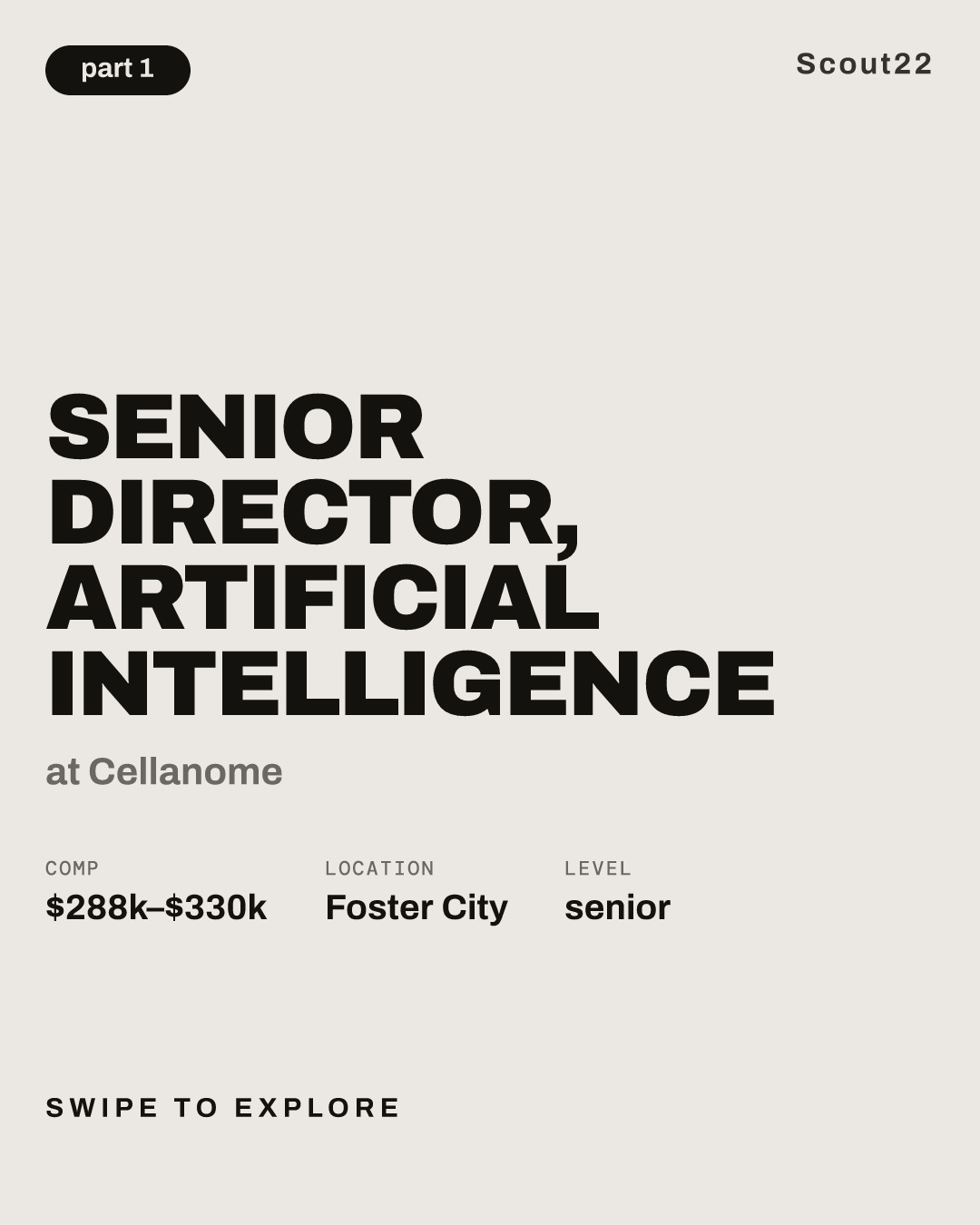 Senior Director, Artificial Intelligence at Cellanome
