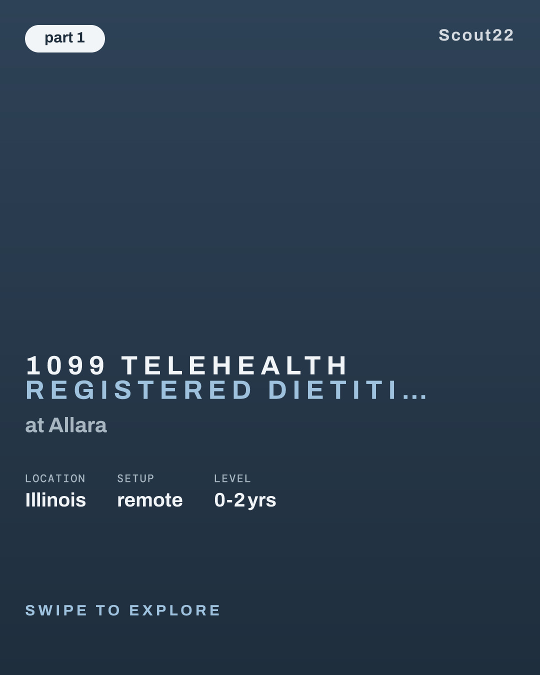 1099 Telehealth Registered Dietitian | Evenings, Fridays, and/or Weekends at Allara