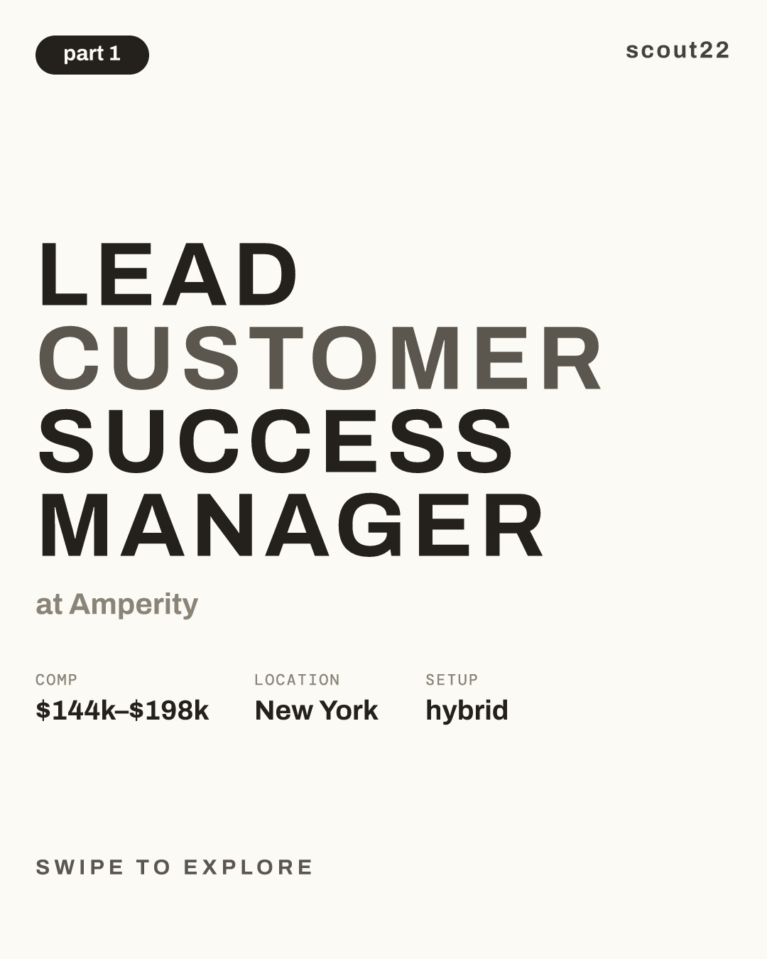 Lead Customer Success Manager at Amperity