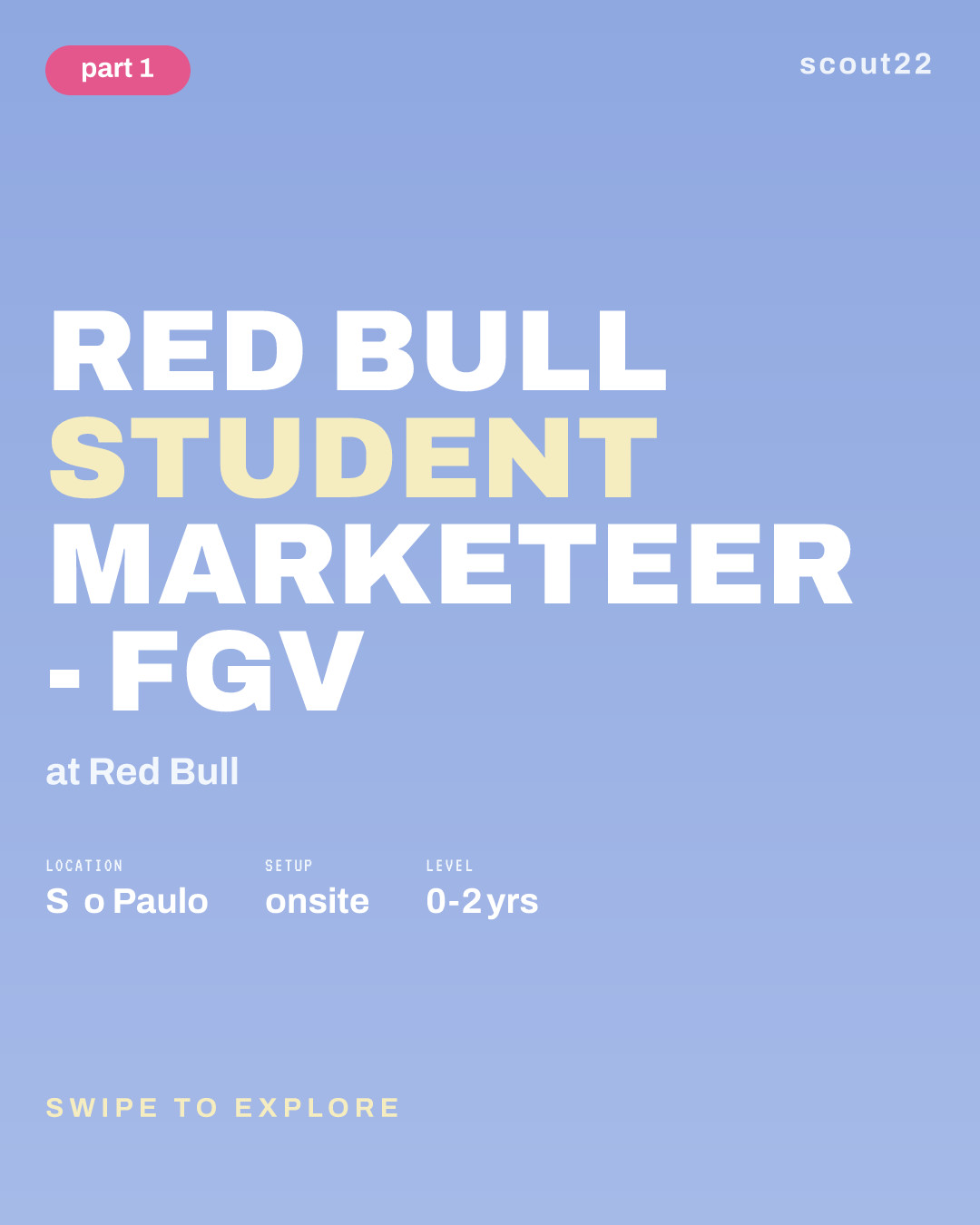 Red Bull Student Marketeer  - FGV at Red Bull