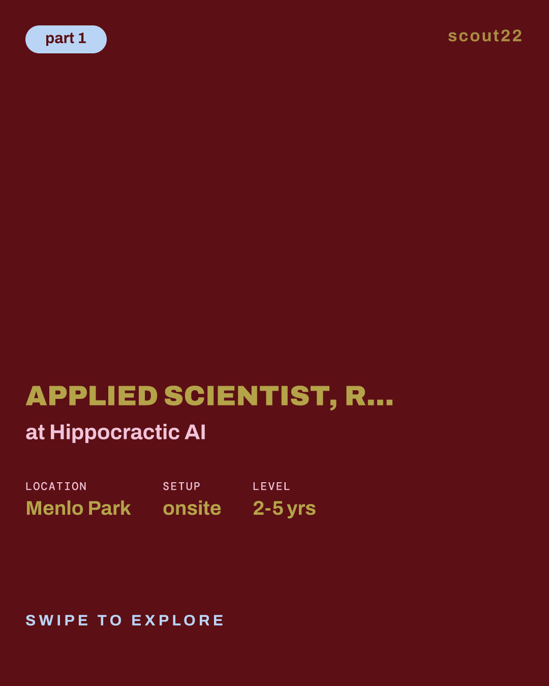Applied Scientist, Reinforcement Learning (Mid, Senior, Staff) at Hippocractic AI