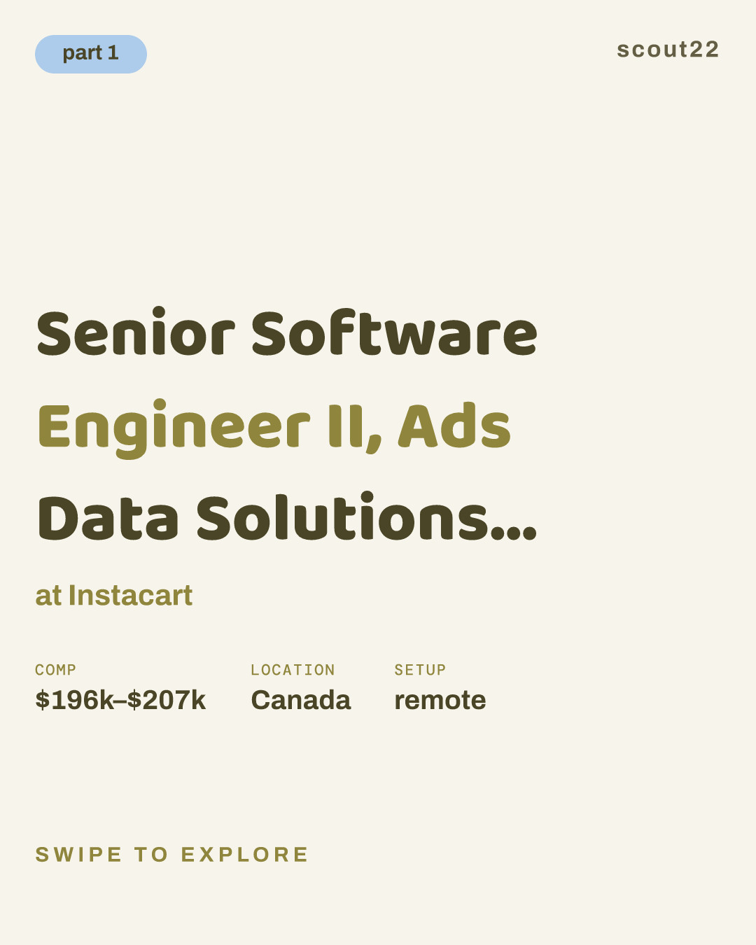 Senior Software Engineer II, Ads Data Solutions Engineering at Instacart