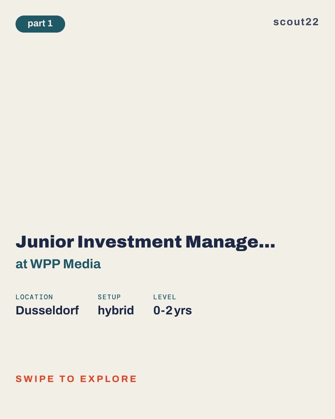 Junior Investment Manager  Video  (Mensch) at WPP Media