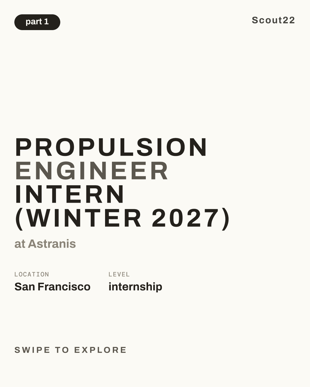 Propulsion Engineer Intern (Winter 2027) at Astranis