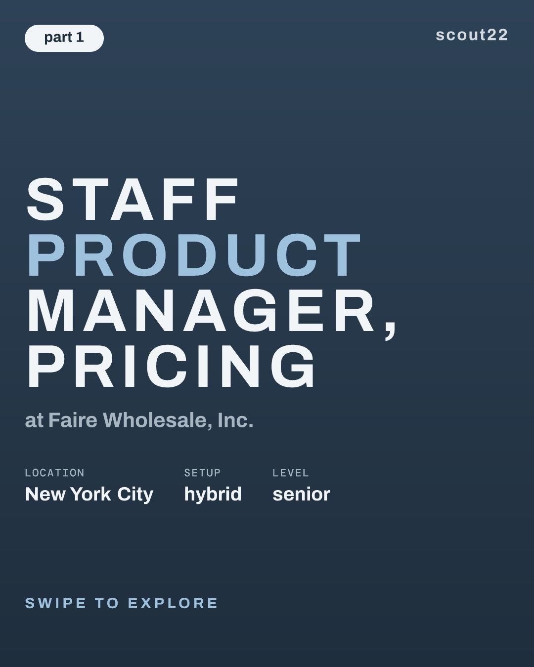 Staff Product Manager, Pricing at Faire Wholesale, Inc.