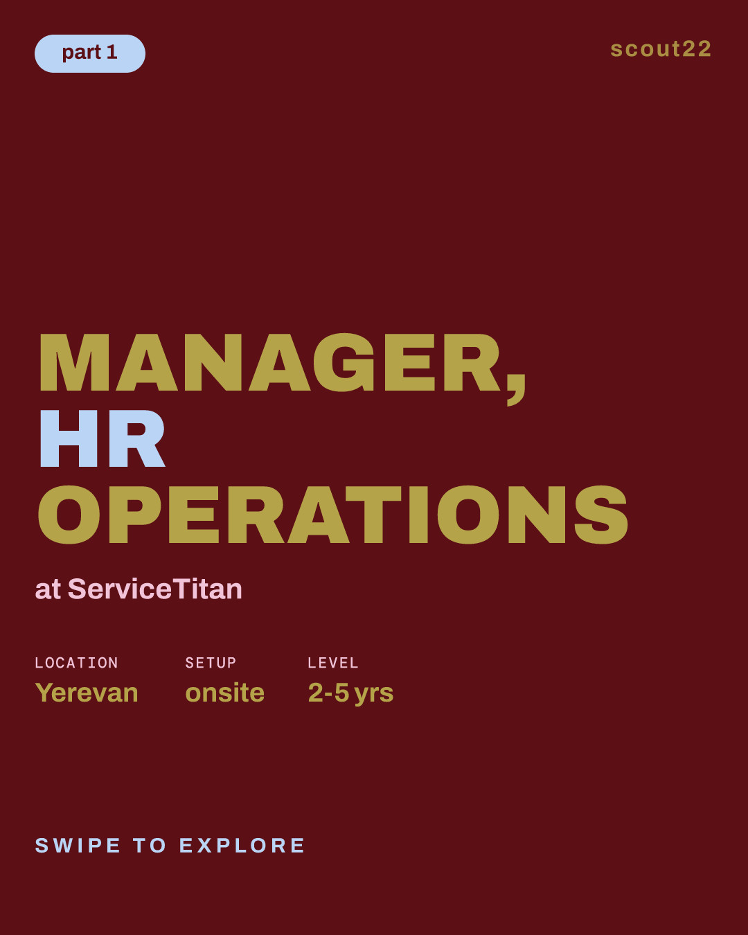 Manager, HR Operations at ServiceTitan