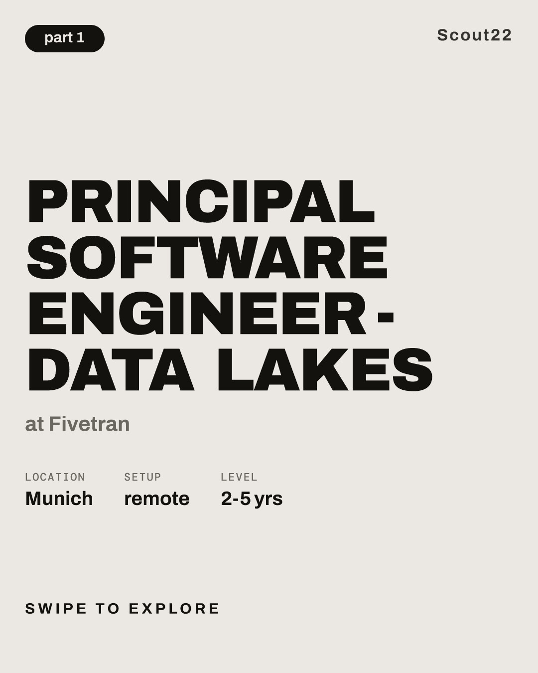 Principal Software Engineer - Data Lakes at Fivetran