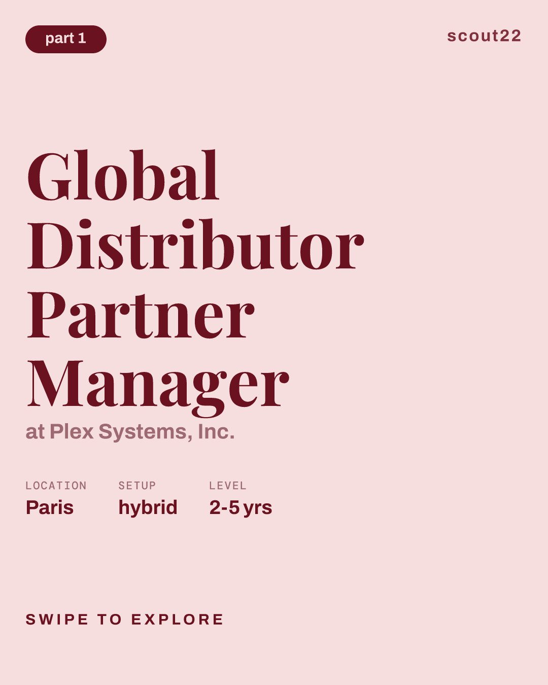 Global Distributor Partner Manager at Plex Systems, Inc.