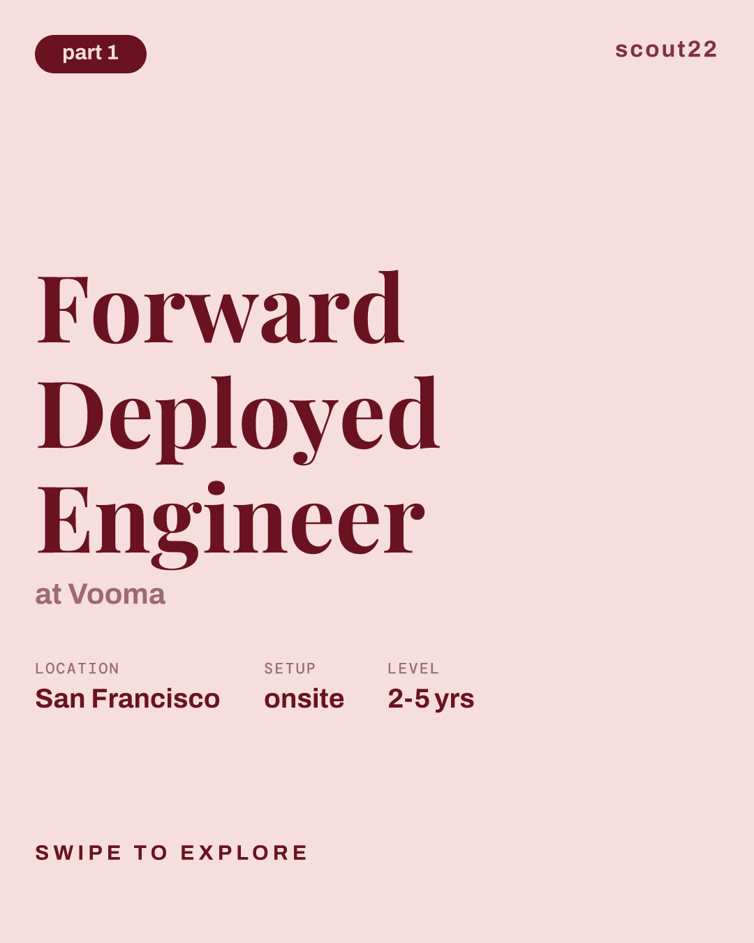 Forward Deployed Engineer at Vooma
