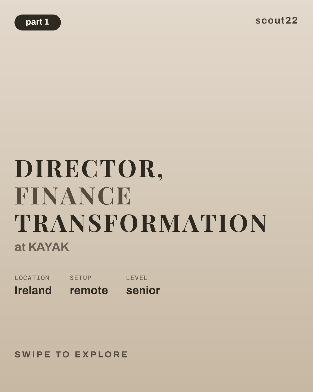 Director, Finance Transformation at KAYAK