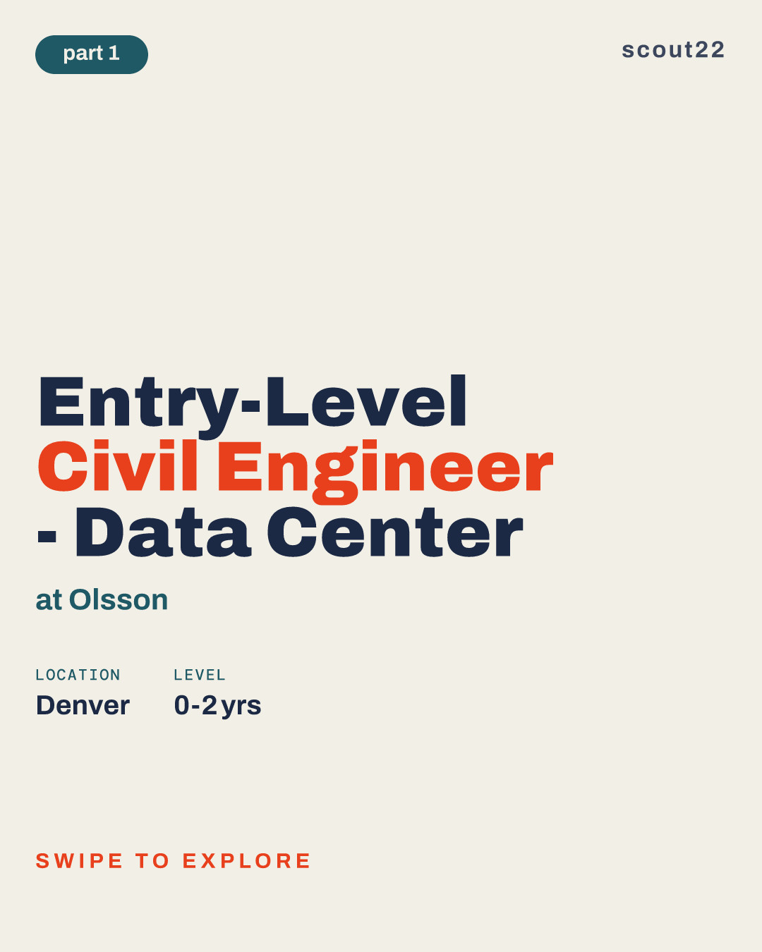 Entry-Level Civil Engineer - Data Center at Olsson