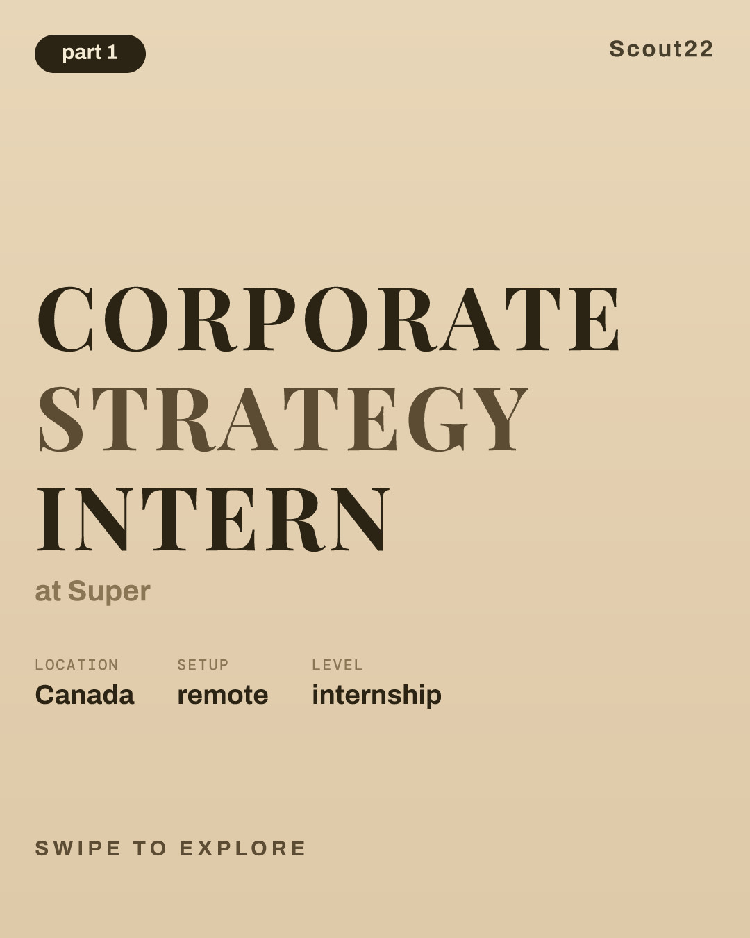 Corporate Strategy Intern at Super