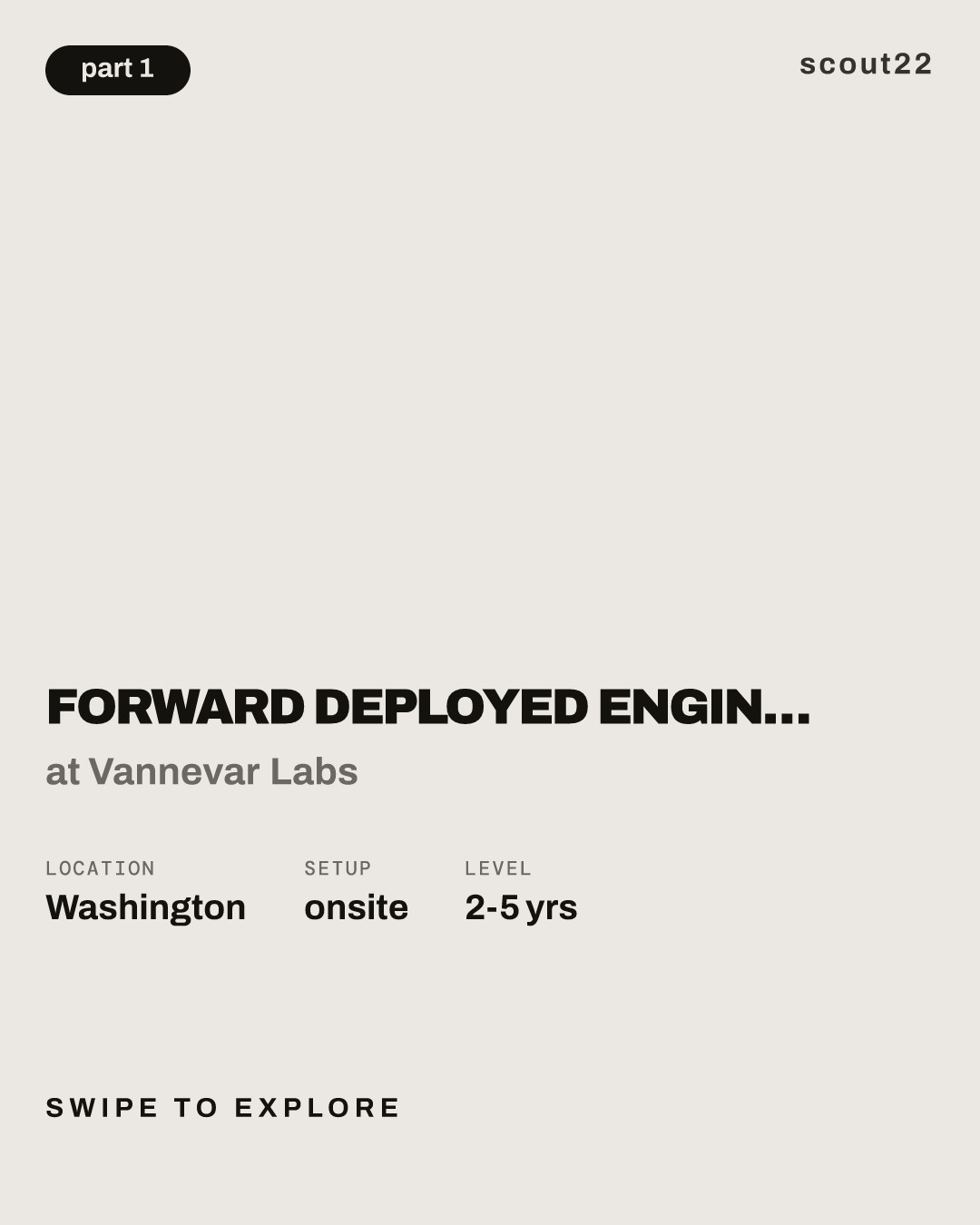 Forward Deployed Engineer - Software Modernization (TS/SCI Clearance Required) at Vannevar Labs