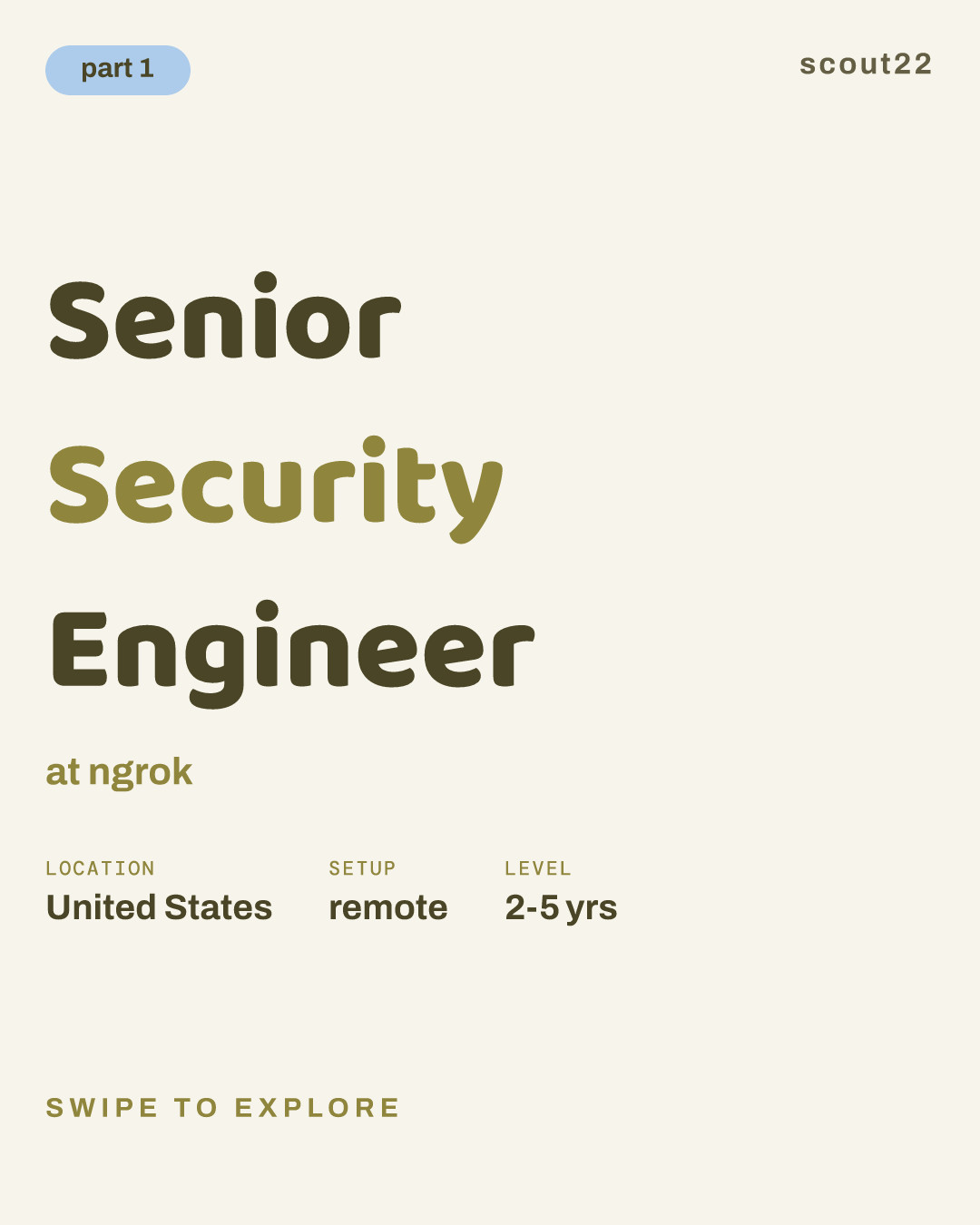 Senior Security Engineer at ngrok