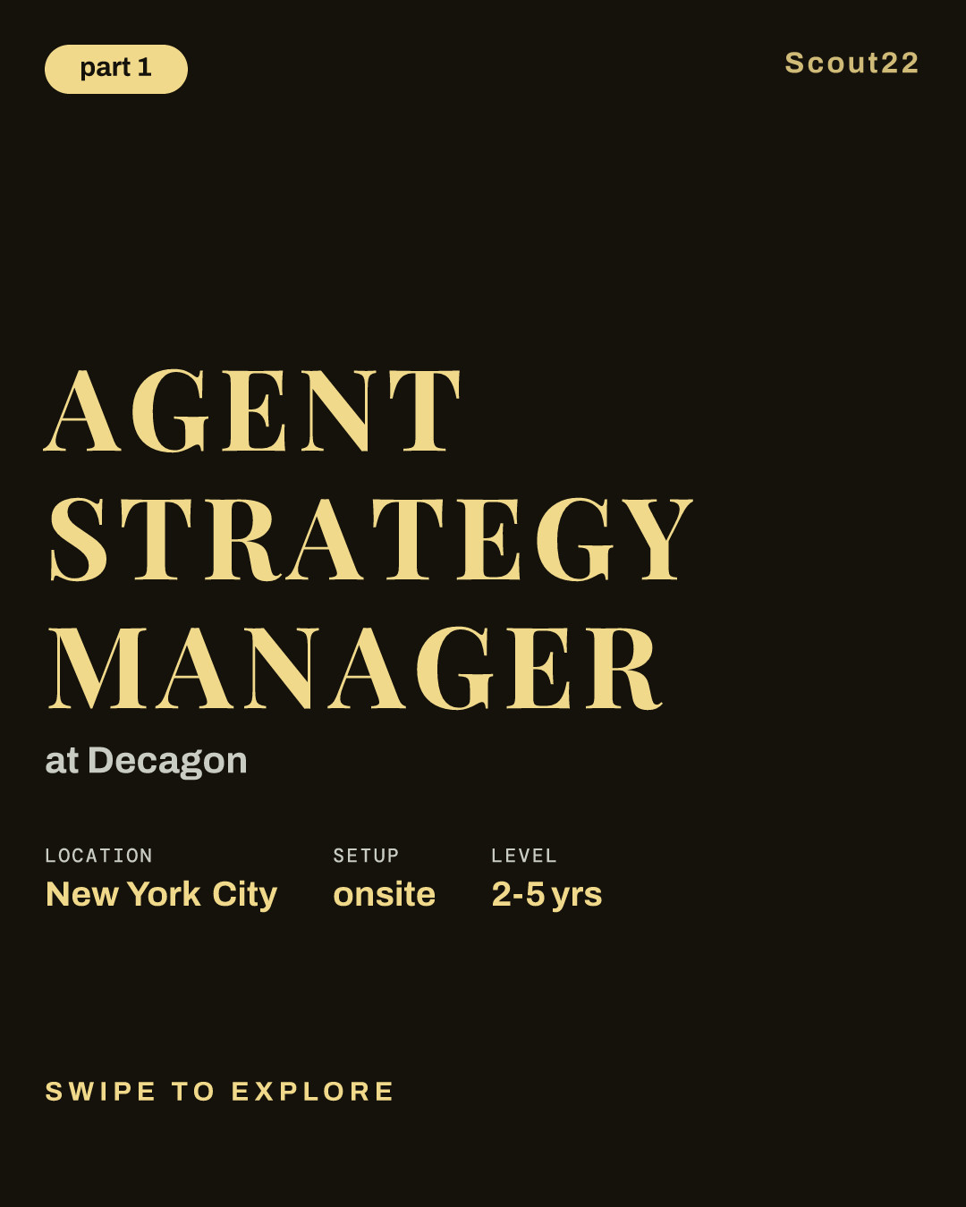 Agent Strategy Manager at Decagon
