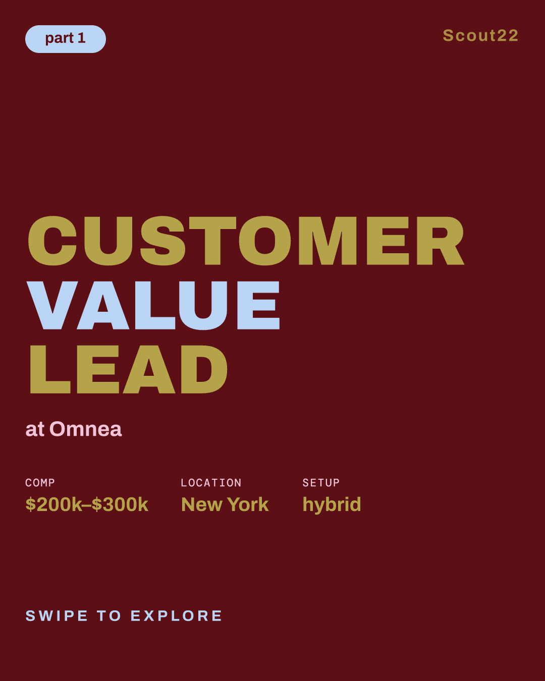 Customer Value Lead at Omnea