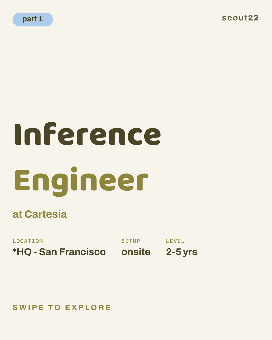 Inference Engineer at Cartesia