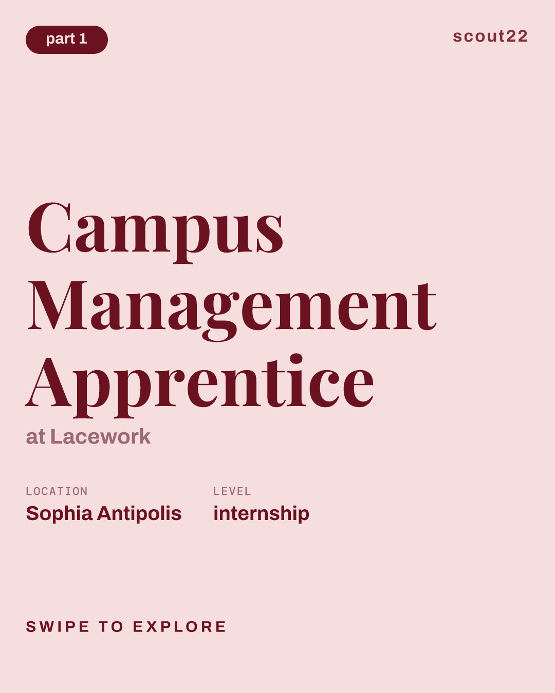 Campus Management Apprentice at Lacework