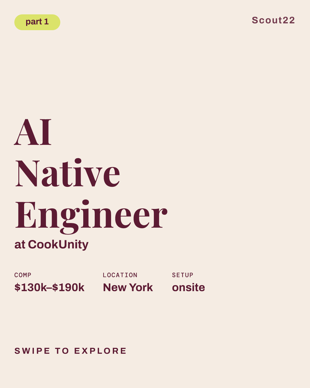 AI Native Engineer at CookUnity