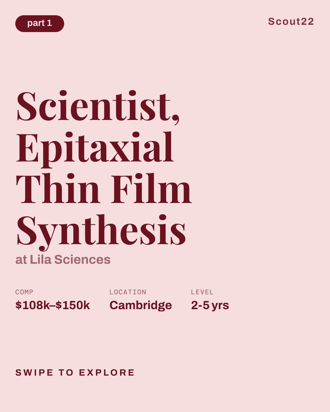 Scientist, Epitaxial Thin Film Synthesis at Lila Sciences