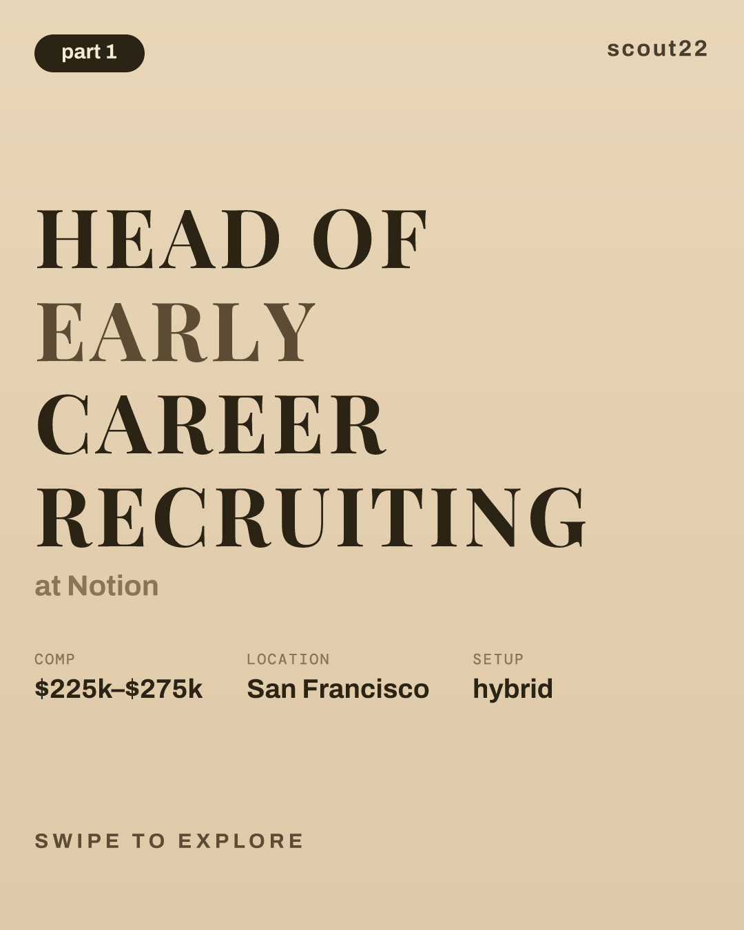 Head of Early Career Recruiting at Notion