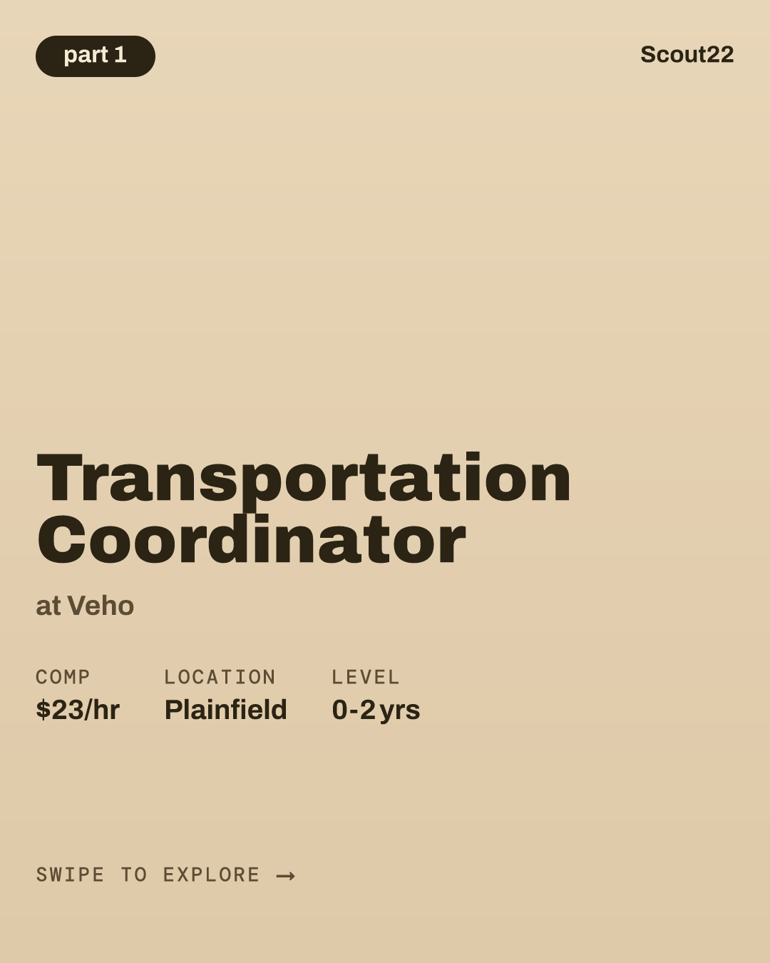 Transportation Coordinator at Veho