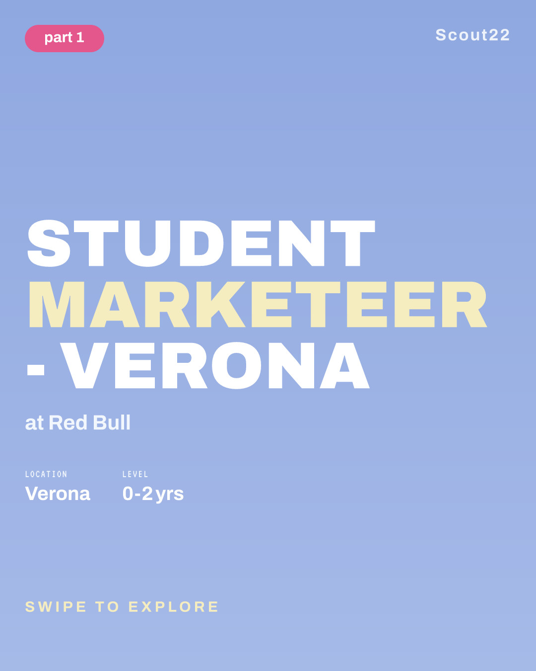 STUDENT MARKETEER - Verona at Red Bull