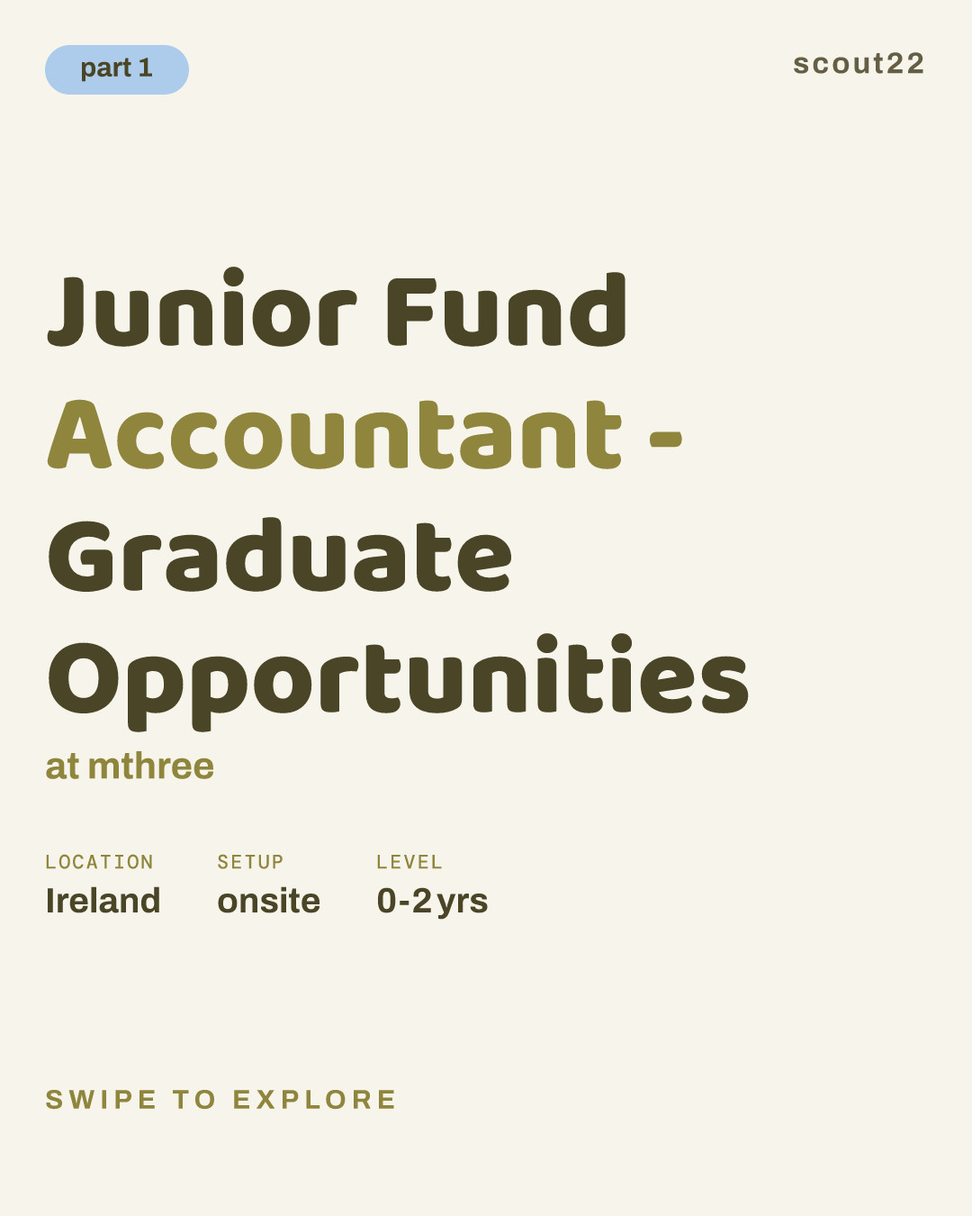 Junior Fund Accountant - Graduate Opportunities at mthree