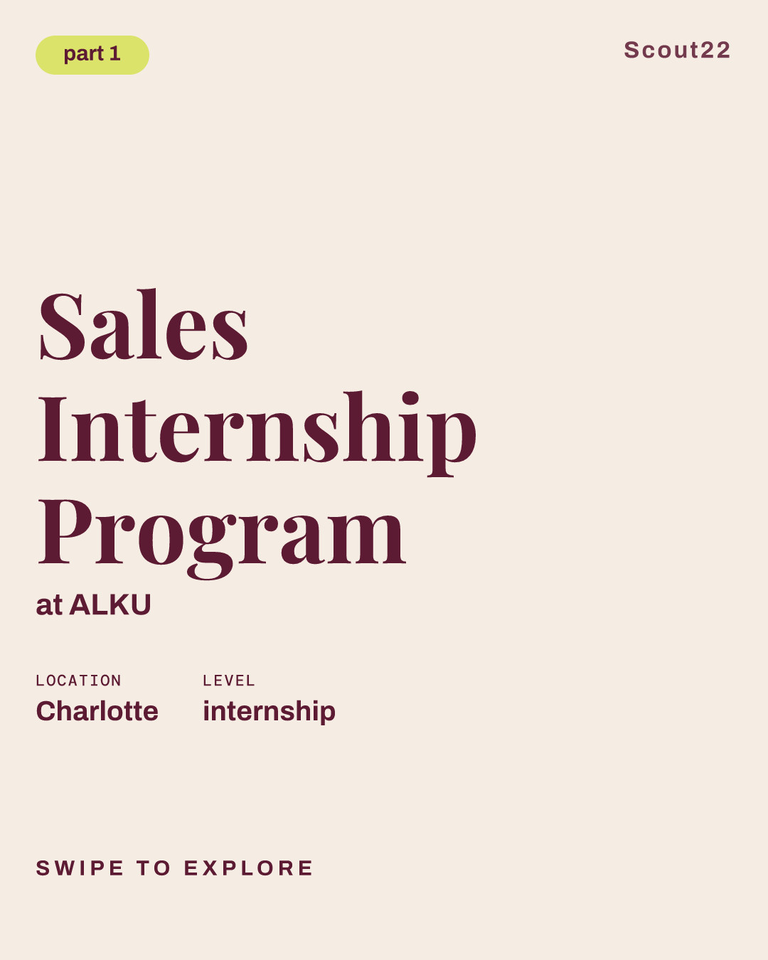 Sales Internship Program at ALKU