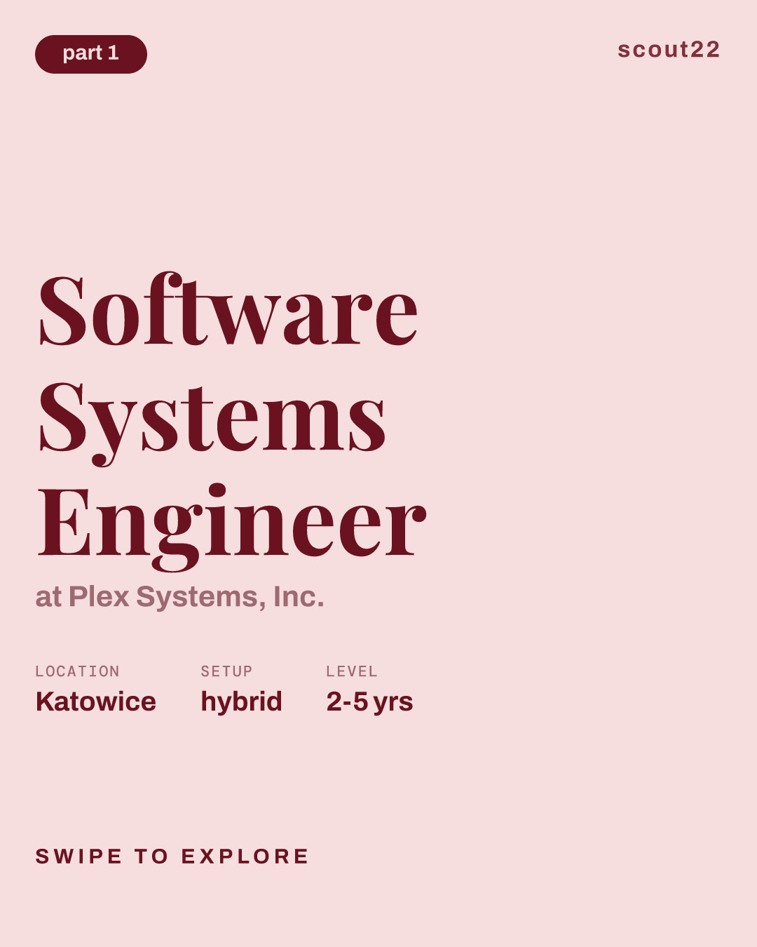Software Systems Engineer at Plex Systems, Inc.