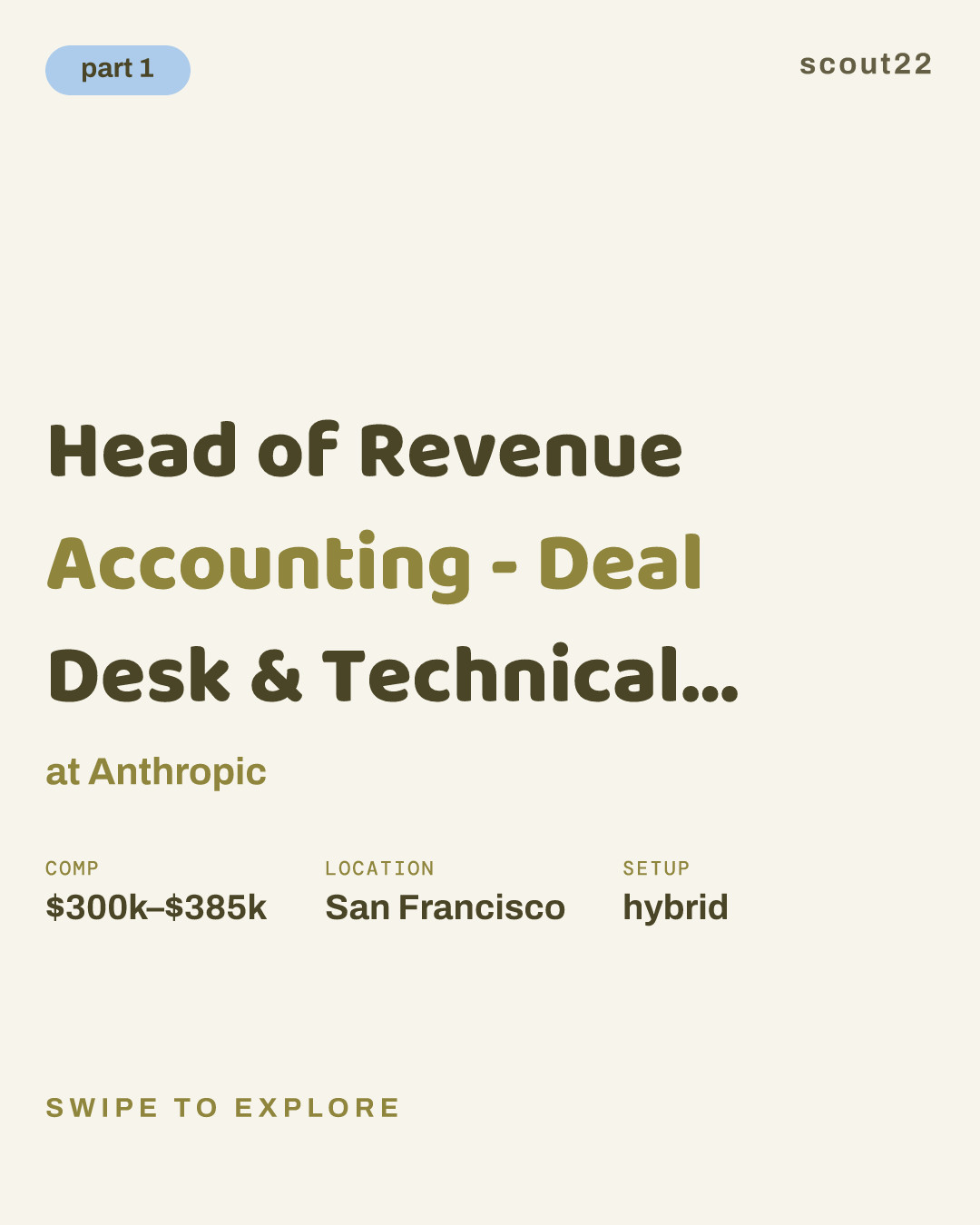 Head of Revenue Accounting - Deal Desk & Technical Accounting at Anthropic
