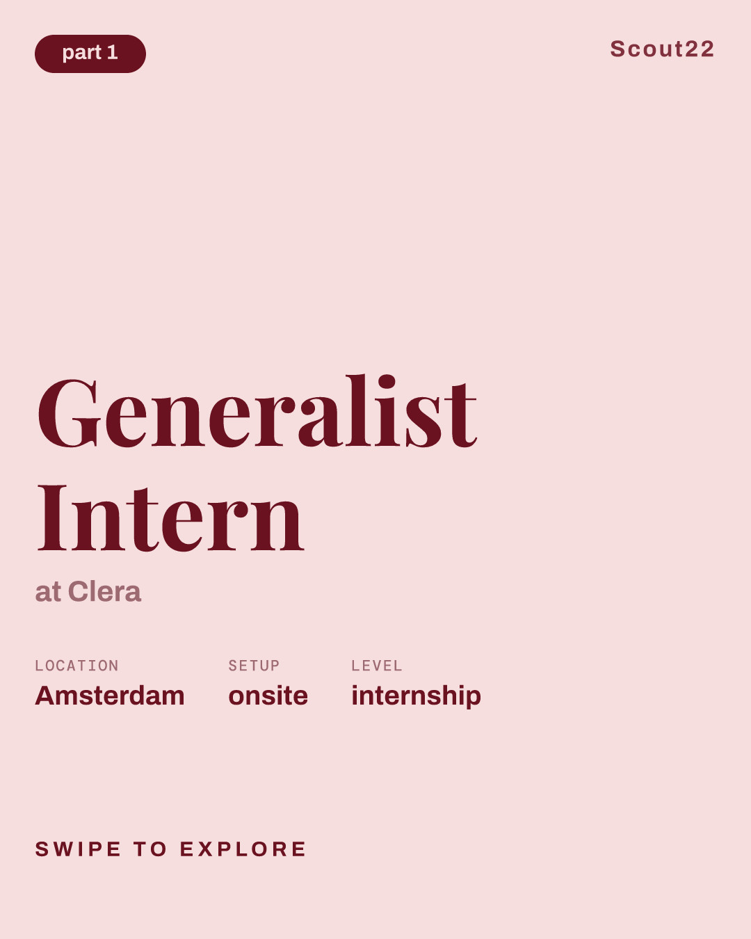 Generalist Intern at Clera