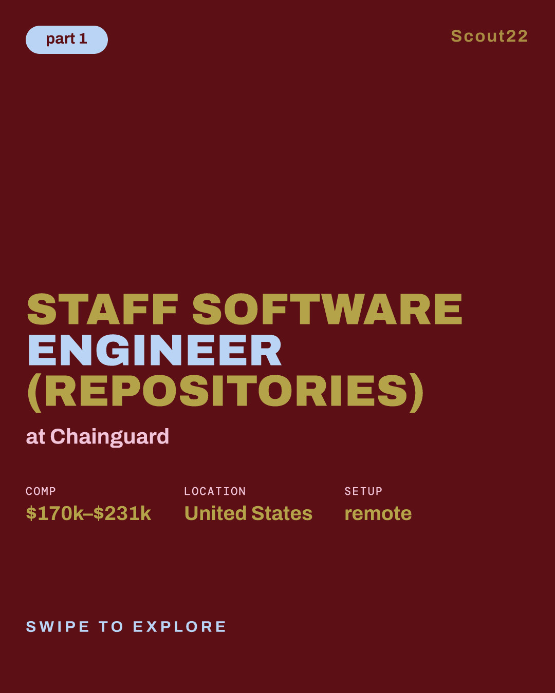 Staff Software Engineer (Repositories) at Chainguard