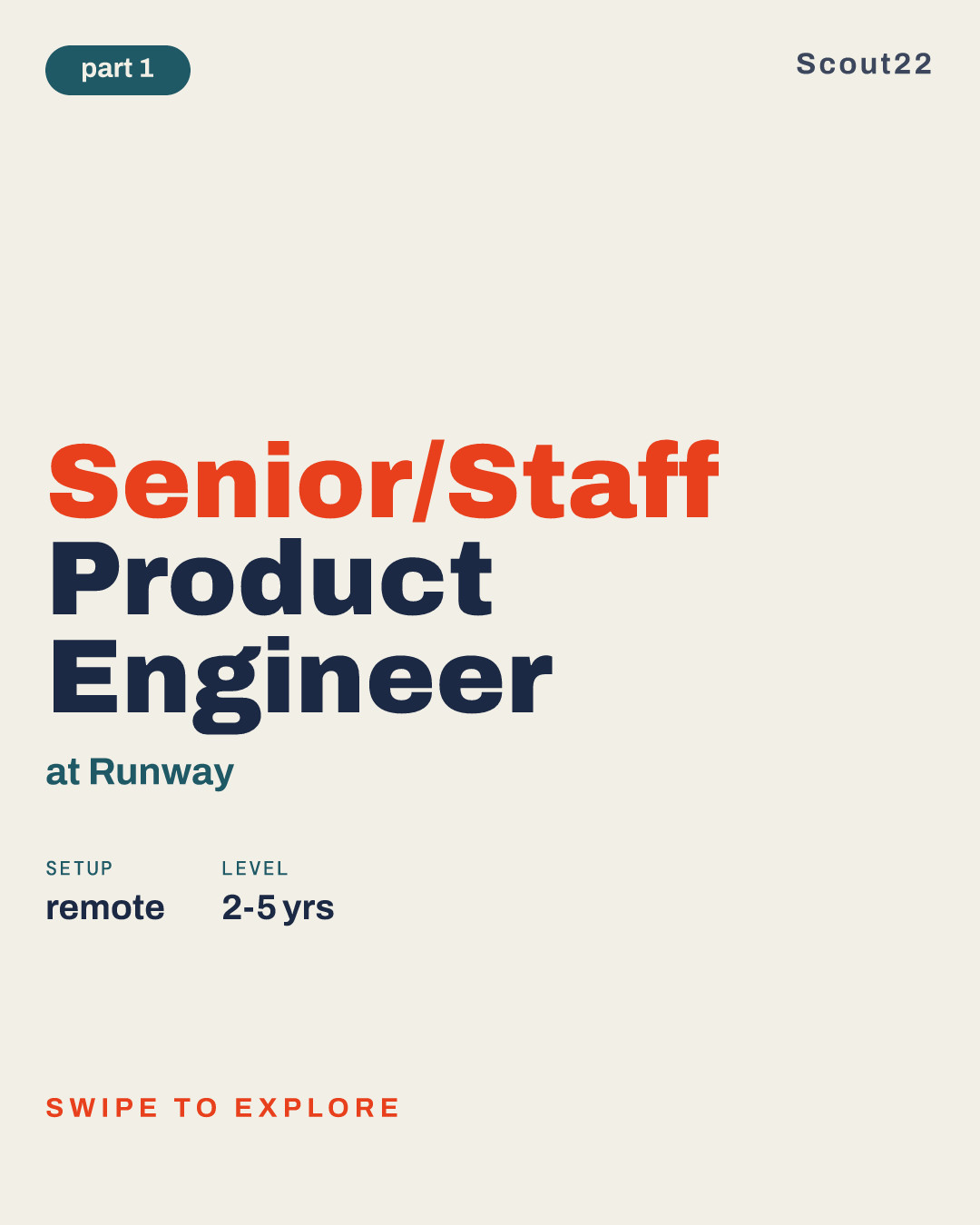 ⚙️ Senior/Staff Product Engineer at Runway