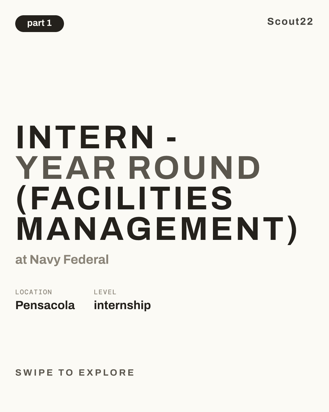 Intern - Year Round (Facilities Management) at Navy Federal