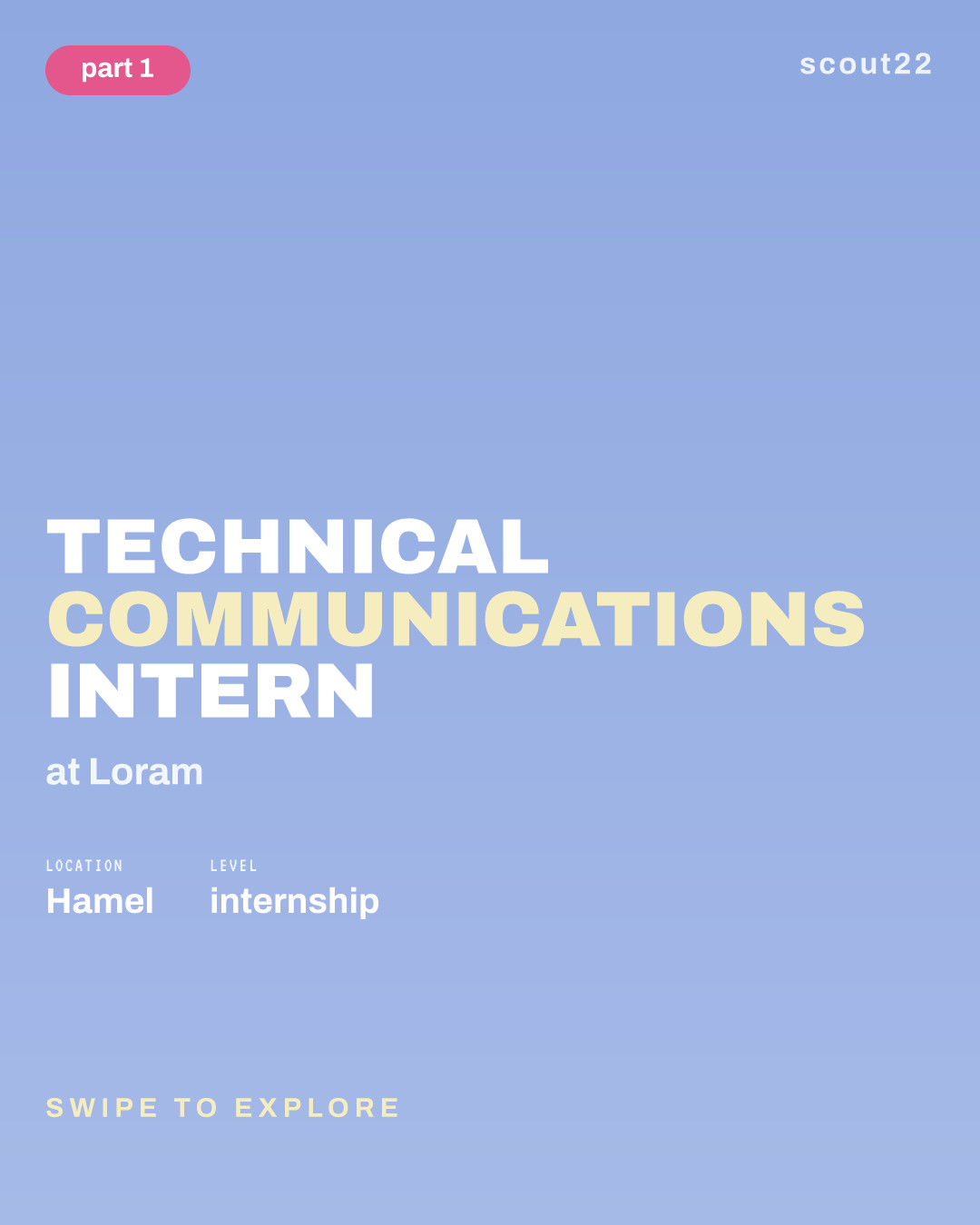 Technical Communications Intern at Loram