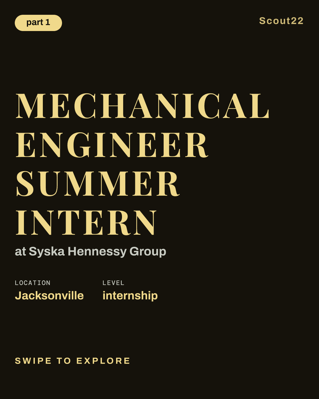 Mechanical Engineer Summer Intern at Syska Hennessy Group