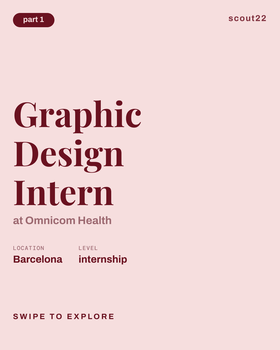 Graphic Design Intern at Omnicom Health