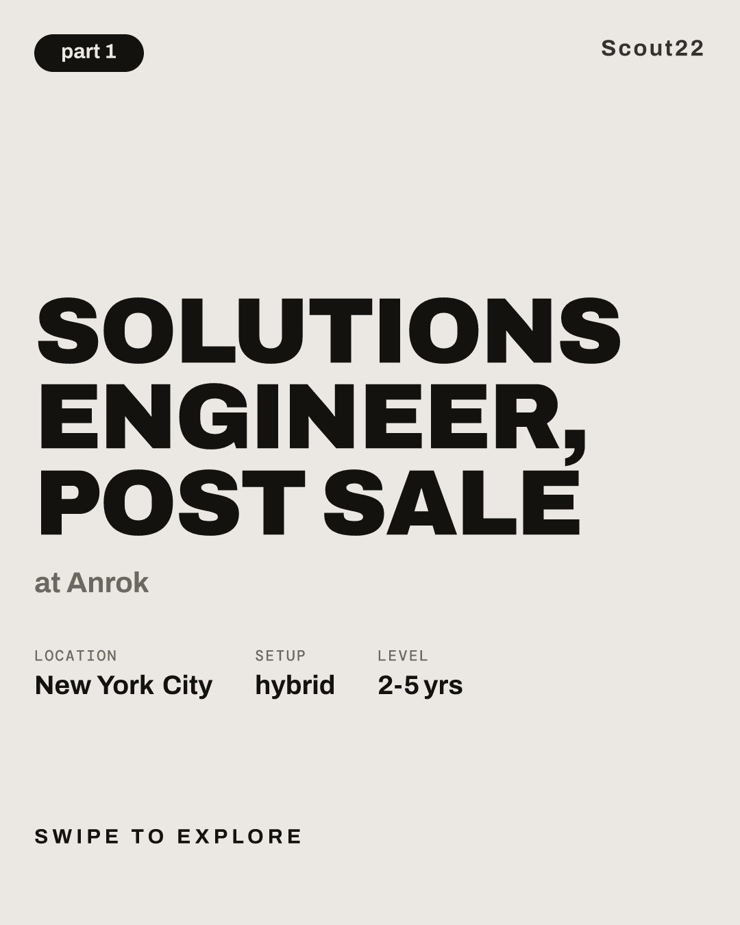 Solutions Engineer, Post Sale at Anrok