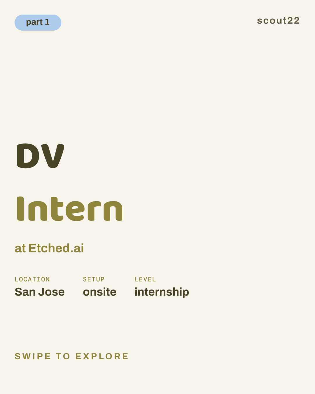 DV Intern at Etched.ai