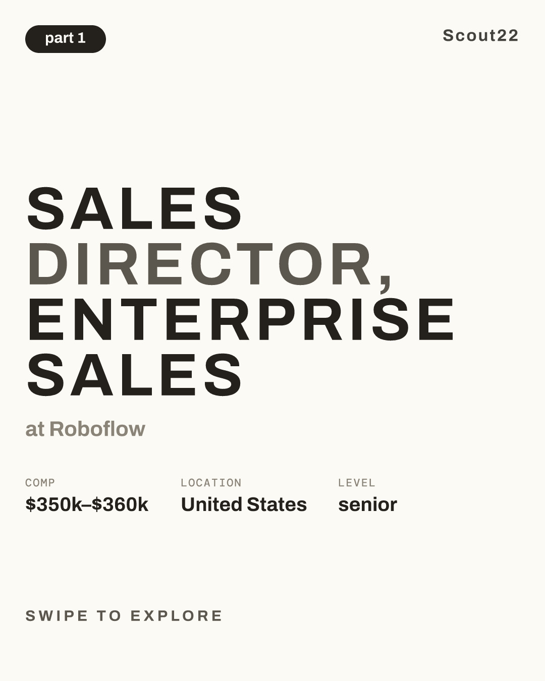 Sales Director, Enterprise Sales at Roboflow