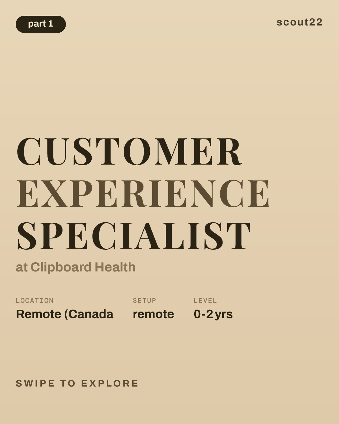 Customer Experience Specialist at Clipboard Health