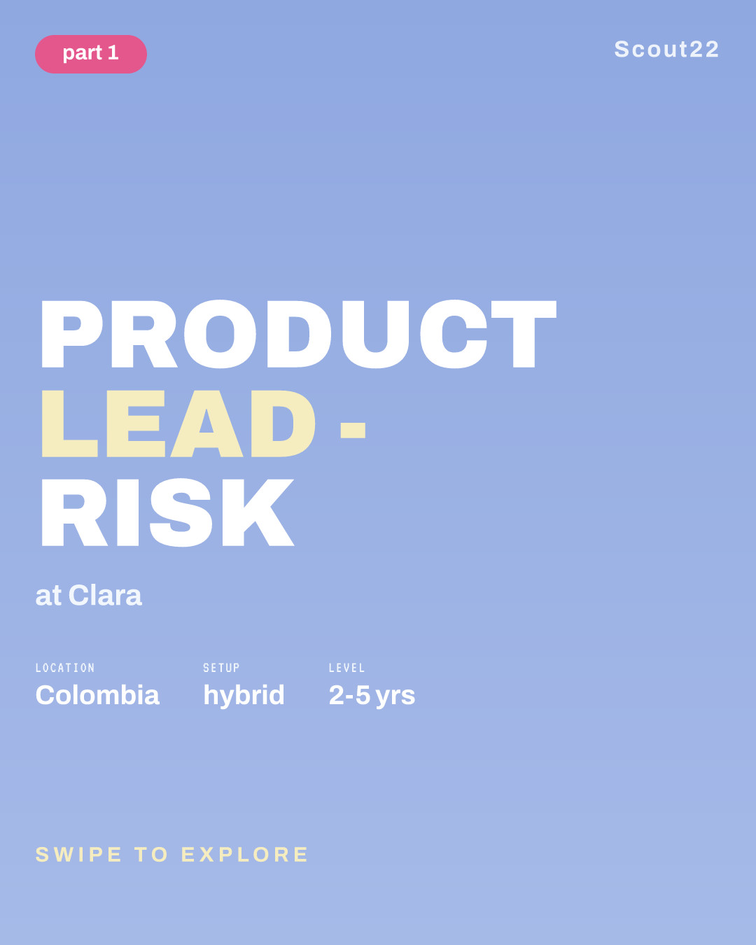 Product Lead - Risk at Clara
