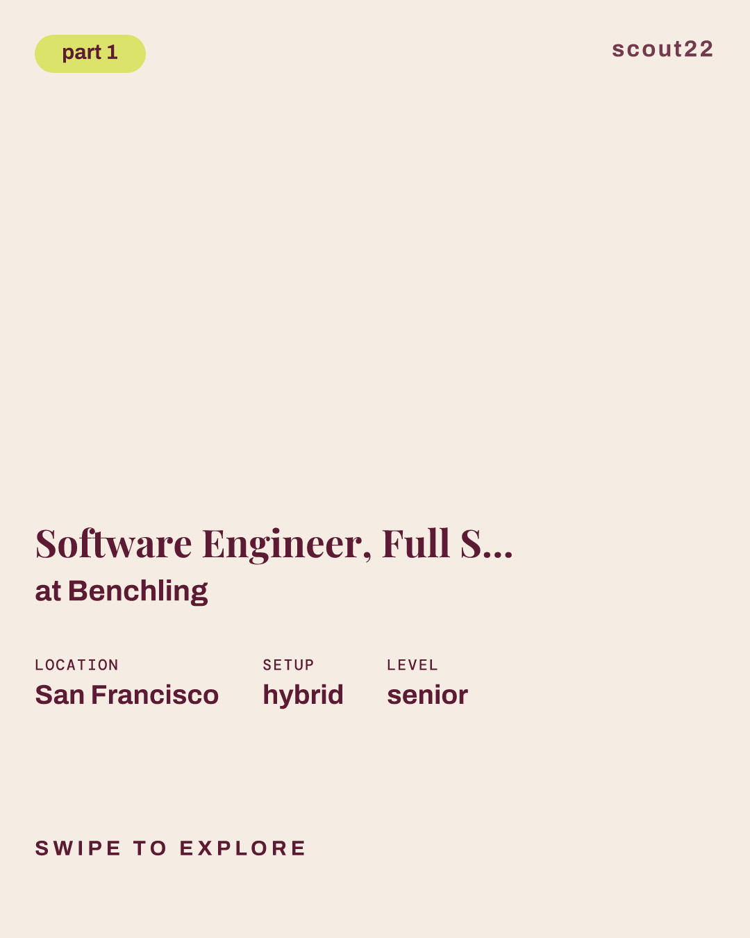 Software Engineer, Full Stack (Enterprise Lifecycle) (High Seniority) at Benchling