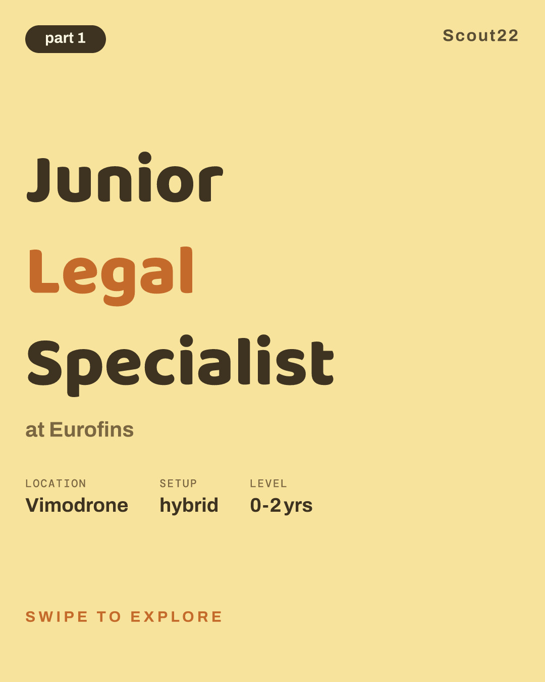Junior Legal Specialist at Eurofins