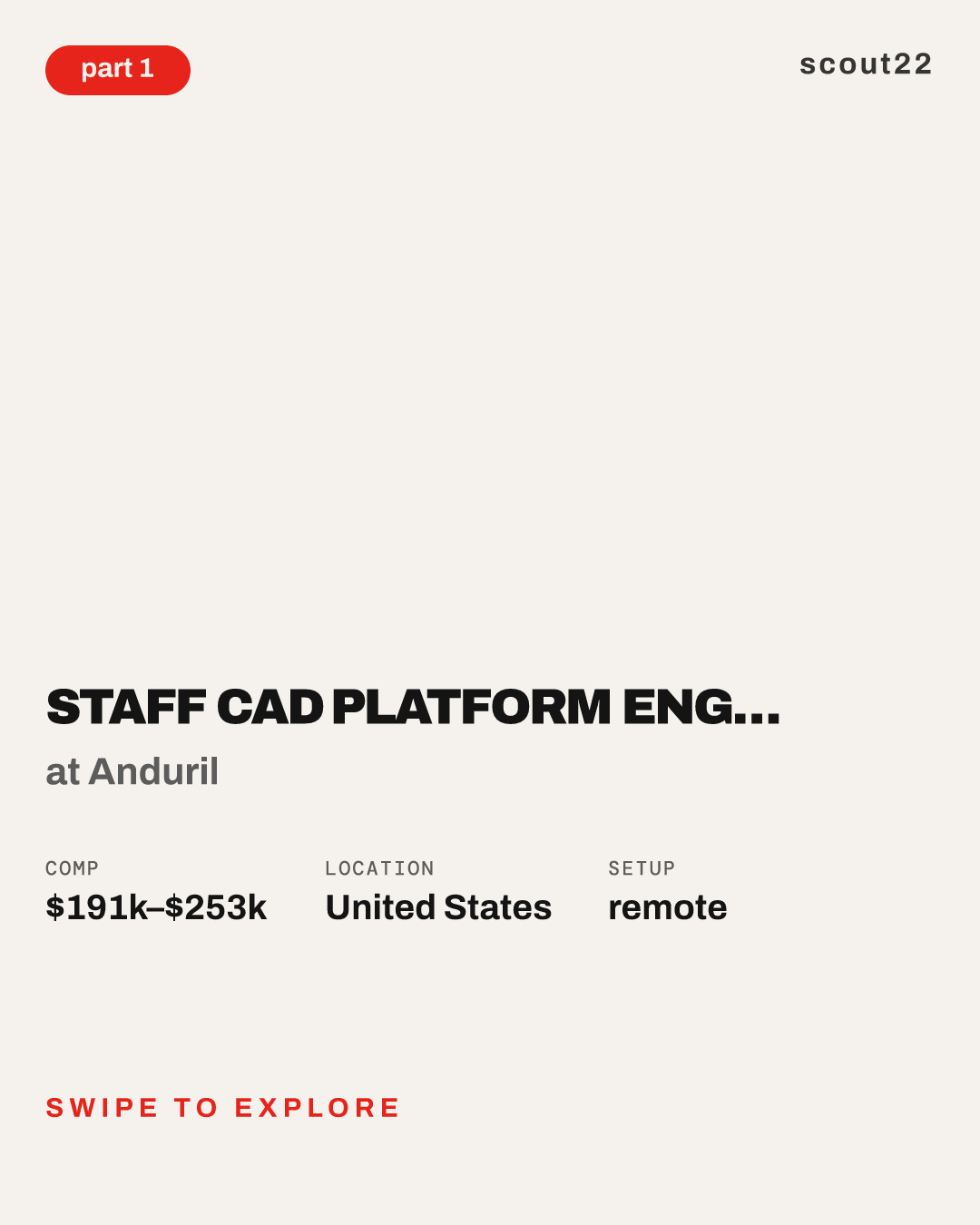 Staff CAD Platform Engineer (NX / Teamcenter) at Anduril