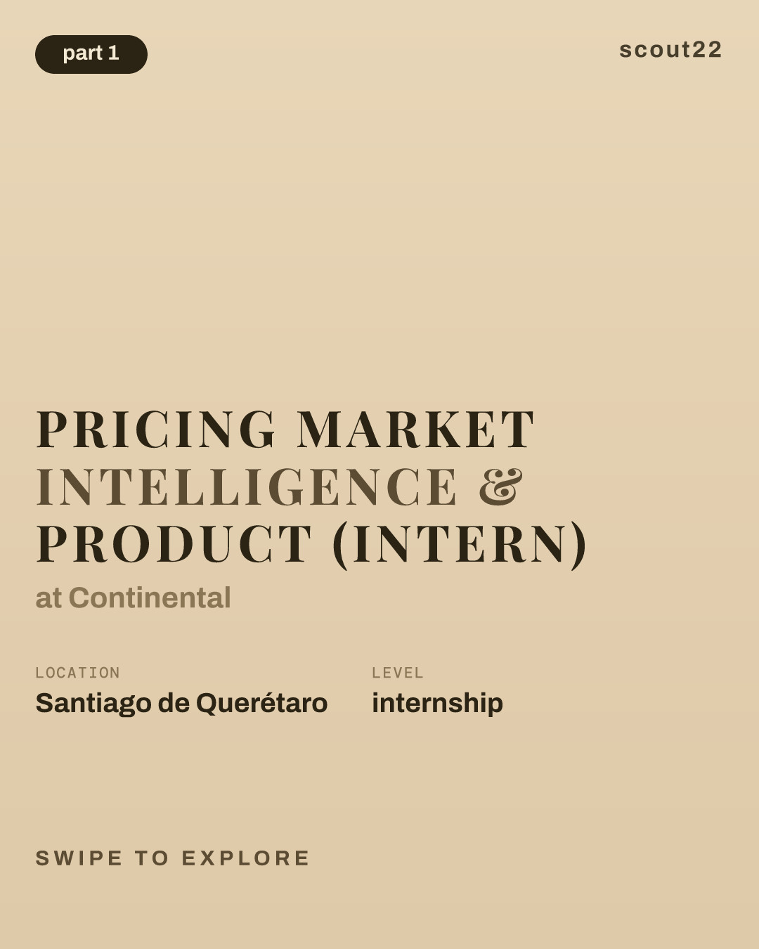 Pricing Market Intelligence & product (Intern) at Continental